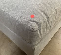 Open Box: York Roll Arm Right Sofa - Performance Rustic Linen Chambray