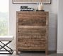 Hensley Reclaimed Wood 4-Drawer Tall Dresser (36")