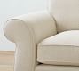 Pearce Roll Arm Chaise Sectional (110"&ndash;150")