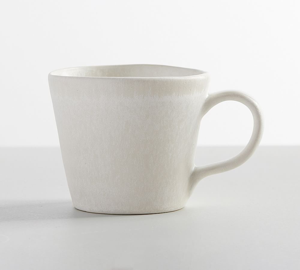 Larkin Stoneware Mugs - Set of 4 by Pottery Barn
