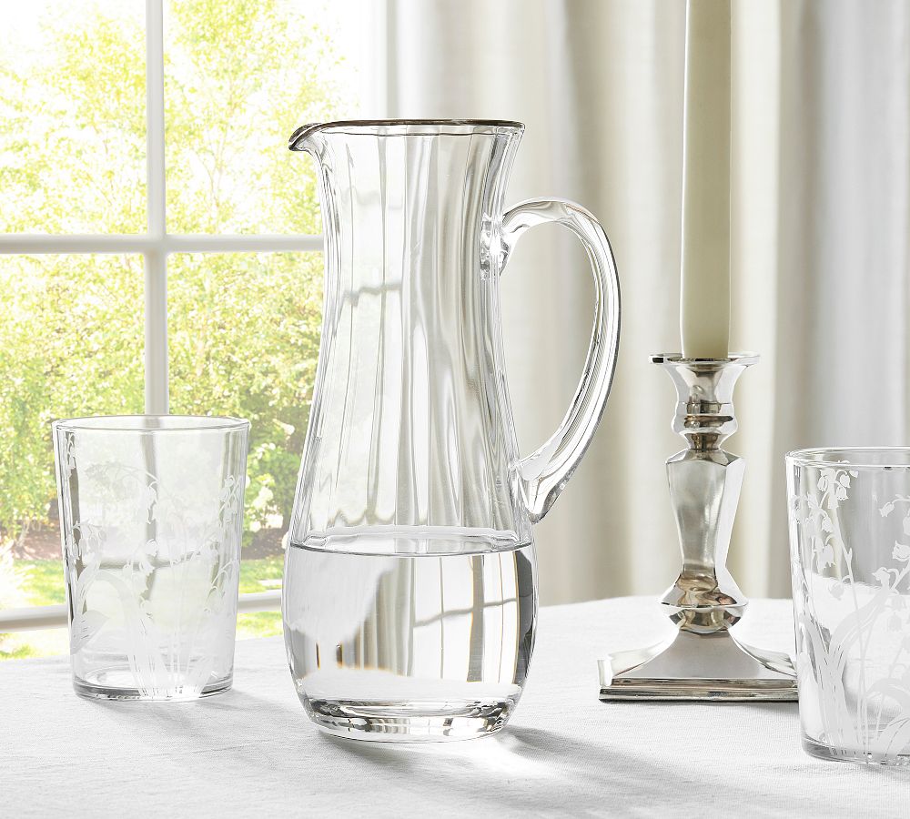Monique Lhuillier Tatum Pitcher by Pottery Barn