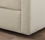 Sanford Roll Arm Reversible Chaise Sectional (77"&ndash;90")