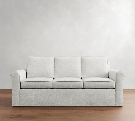 Cameron Roll Arm Slipcovered Sleeper Sofa (88") by Pottery Barn