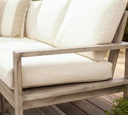 Indio Eucalyptus 4-Piece Outdoor Sectional (78")