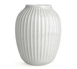 Open Box: Kähler Hammershoi Vase, Medium - White Porcelain