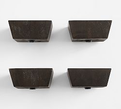 Open Box: Pearce Alternative Legs, Set of 4 - Warm Black Block Foot