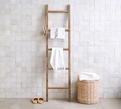 Rustic Reclaimed Wood Ladder