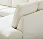 PB Comfort Roll Arm Slipcovered Return Bumper Sectional (124")