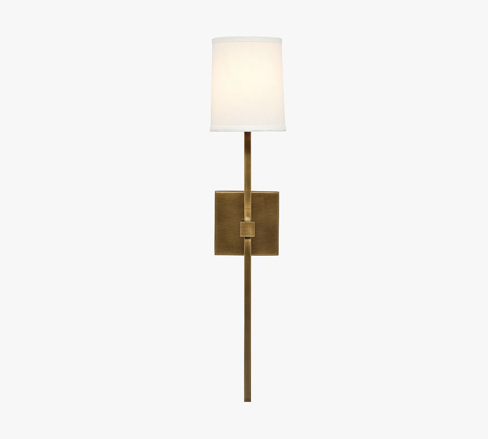 Spalding Metal Shaded Sconce (24'') by Pottery Barn
