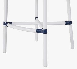Linus Wicker Outdoor Barstool