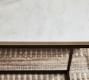 Delaney Rectangular Marble End Table (14")