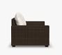 Torrey Wicker Square Arm Outdoor Sofa (86")