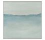 Coastline Mist Framed Canvas Prints