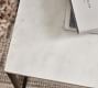Delaney Rectangular Marble End Table (14")