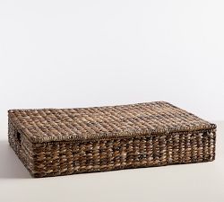 Havana Handwoven Seagrass Lidded Underbed Basket