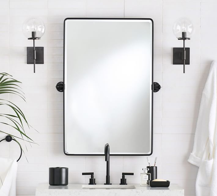 Vintage Pivot Wall Mirror | Pottery Barn