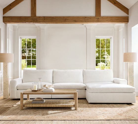 Sierra Modular Chaise Sectional (147") by Pottery Barn