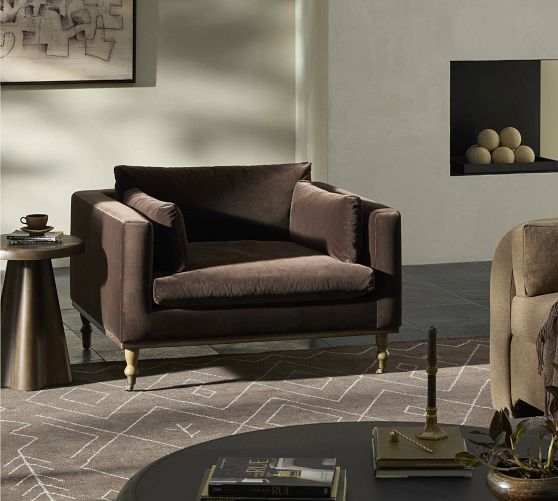 Causewell Square Arm Chair by Pottery Barn