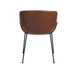 Lee Faux Leather Dining Armchair, Set of 2