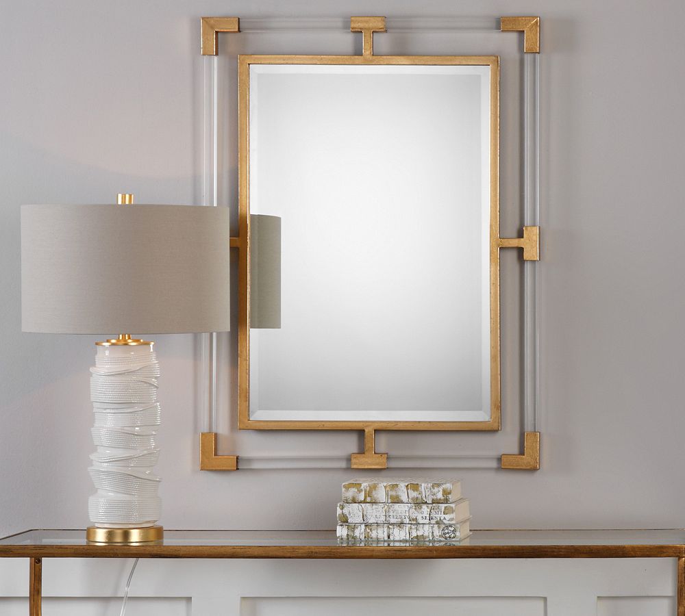Shana Rectangular Wall Mirror by Pottery Barn