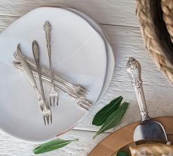 Vintage Found Hotel Silver Appetizer Forks - Set of 4