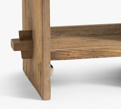 Easton Square Reclaimed Wood End Table (24")