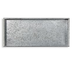 Galvanized Boot Tray (30")