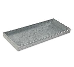 Galvanized Boot Tray (30")