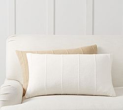 Mudcloth Flax Lumbar Pillow Cover