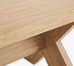 Modern Farmhouse Extendable Dining Table (76"-112")