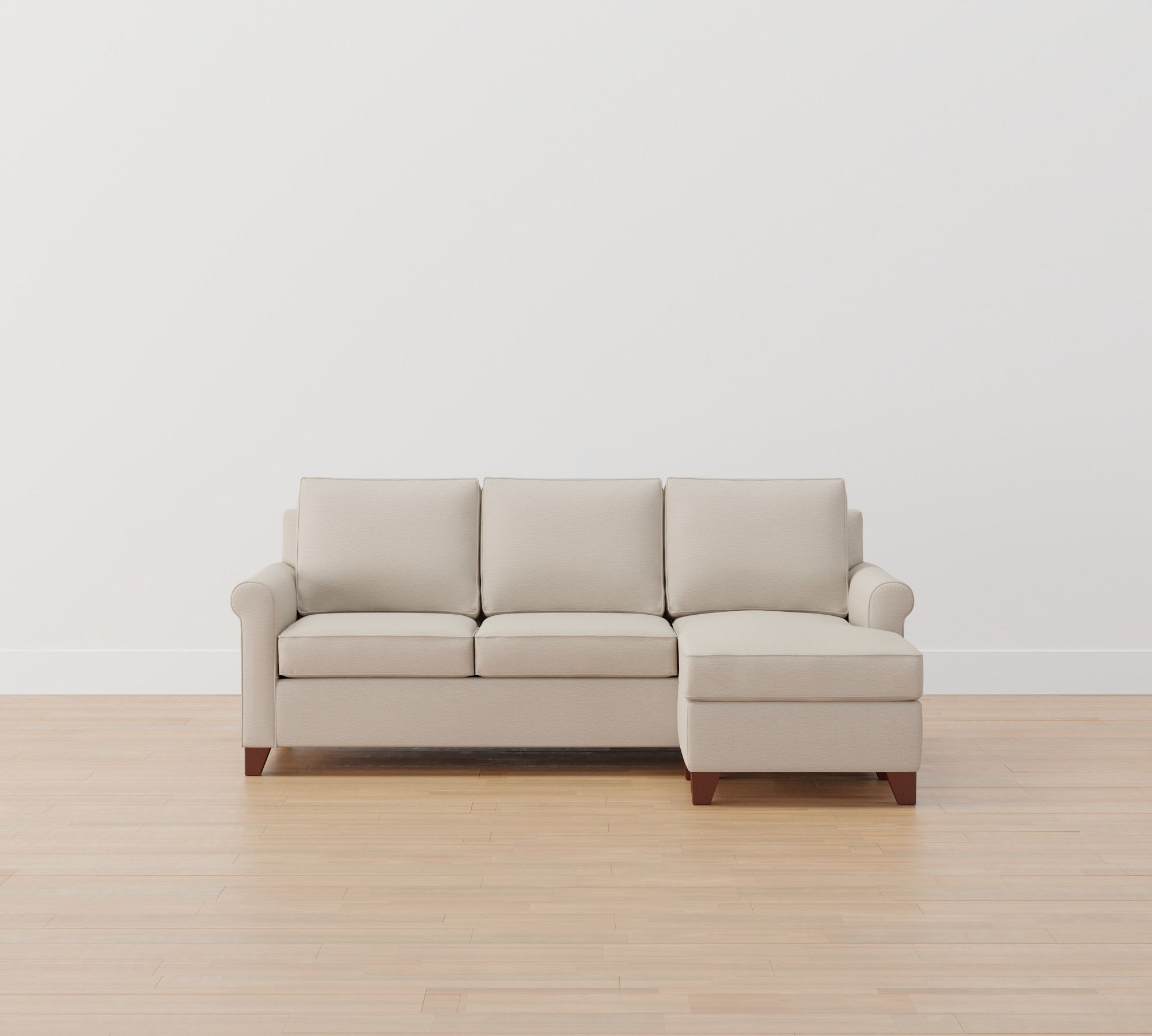 Cameron Roll Arm Reversible Chaise Sectional (88")