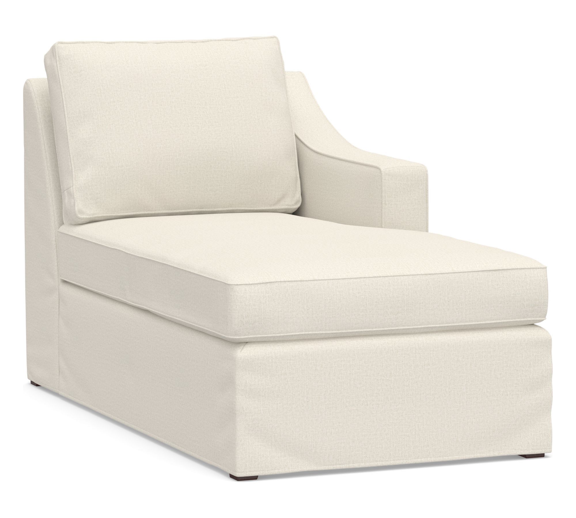 Build Your Own Cameron Slope Arm Slipcovered Sectional