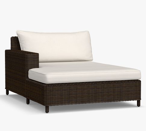Replacement Left-Arm Double Chaise Cushion