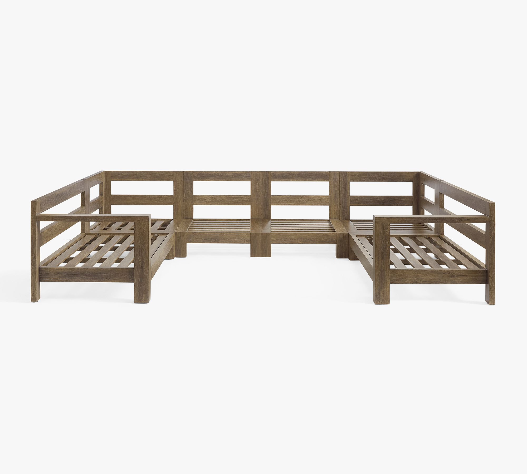 Rockport 6-Piece U-Shaped Outdoor Sectional (129")