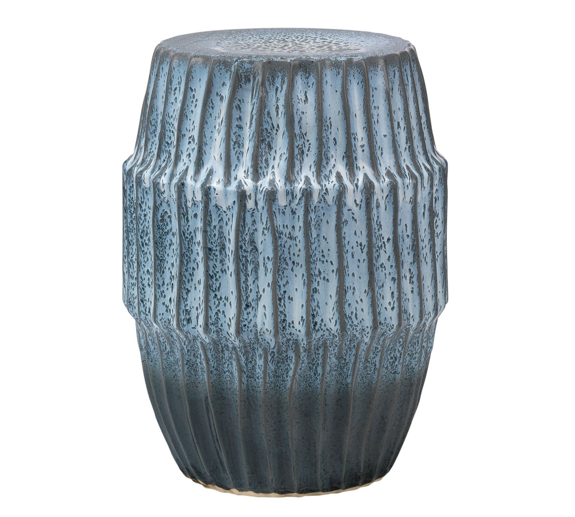 Parcel Ceramic Round Outdoor Side Table (15.5") - thumbnail 2