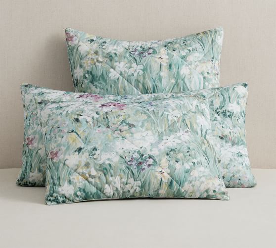 Giverny Fleur Percale Comforter Sham