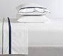 Morgan Banded 400-Thread-Count Organic Cotton Sheet Set