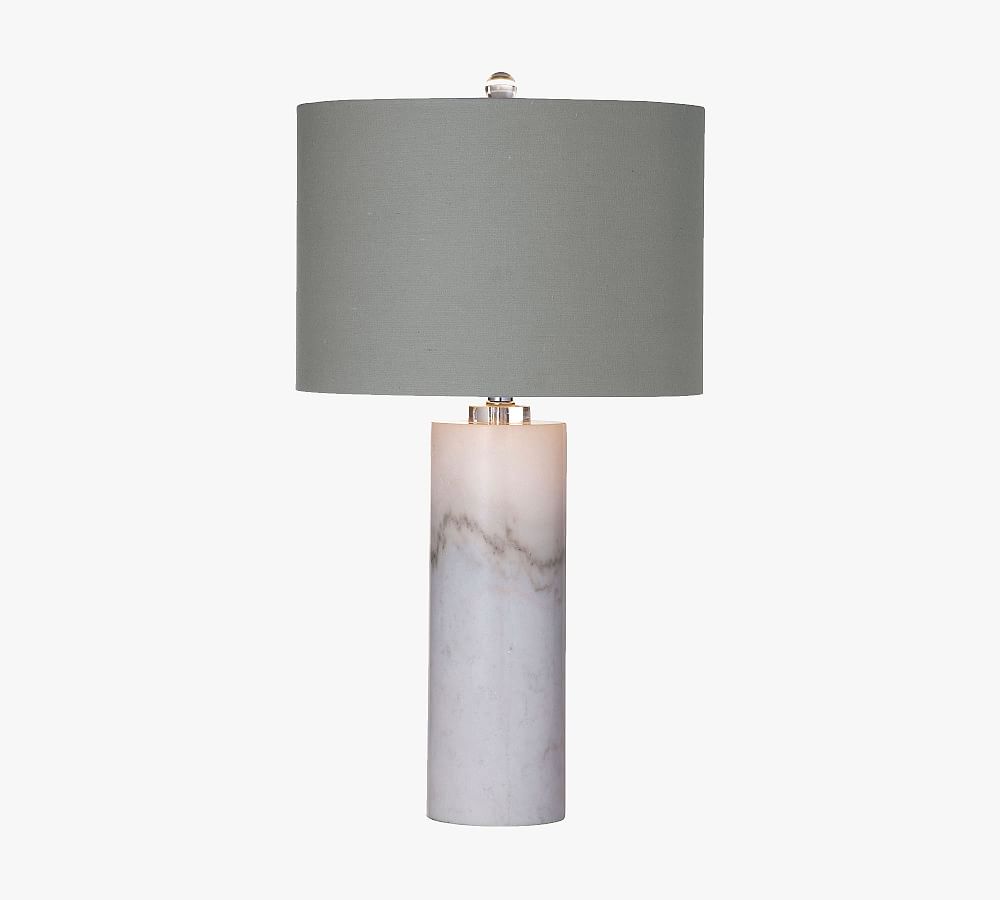 Le Moyne Marble Table Lamp (27") by Pottery Barn