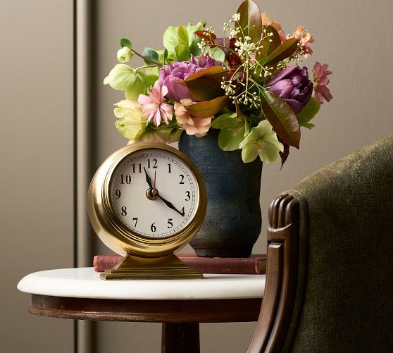 Chris Loves Julia Desk Clock