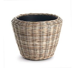 Open Box: Handcrafted Bridges Woven Basket Planter, Large (27&rdquo;)