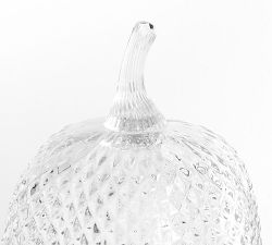 LoveShackFancy Glass Pumpkin Hurricane