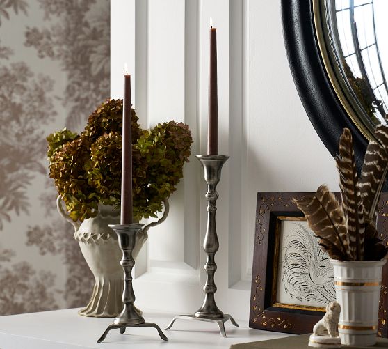 Chris Loves Julia Pewter Candle Holder