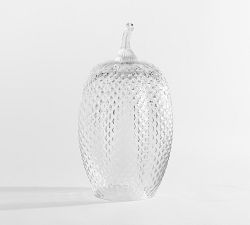 LoveShackFancy Glass Pumpkin Hurricane