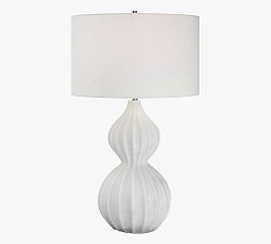 Isolde Stone Table Lamp (28")