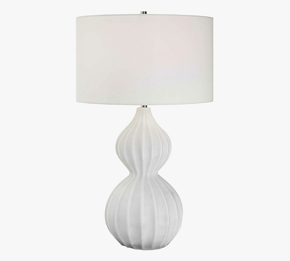 Isolde Stone Table Lamp (28") by Pottery Barn