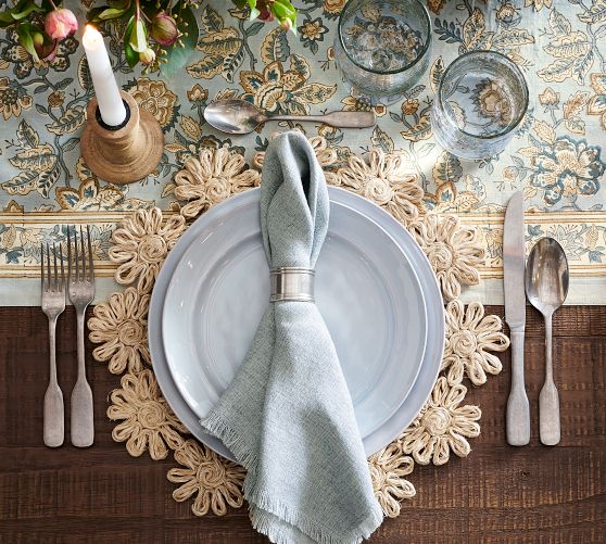 Pewter Napkin Rings - Set of 4