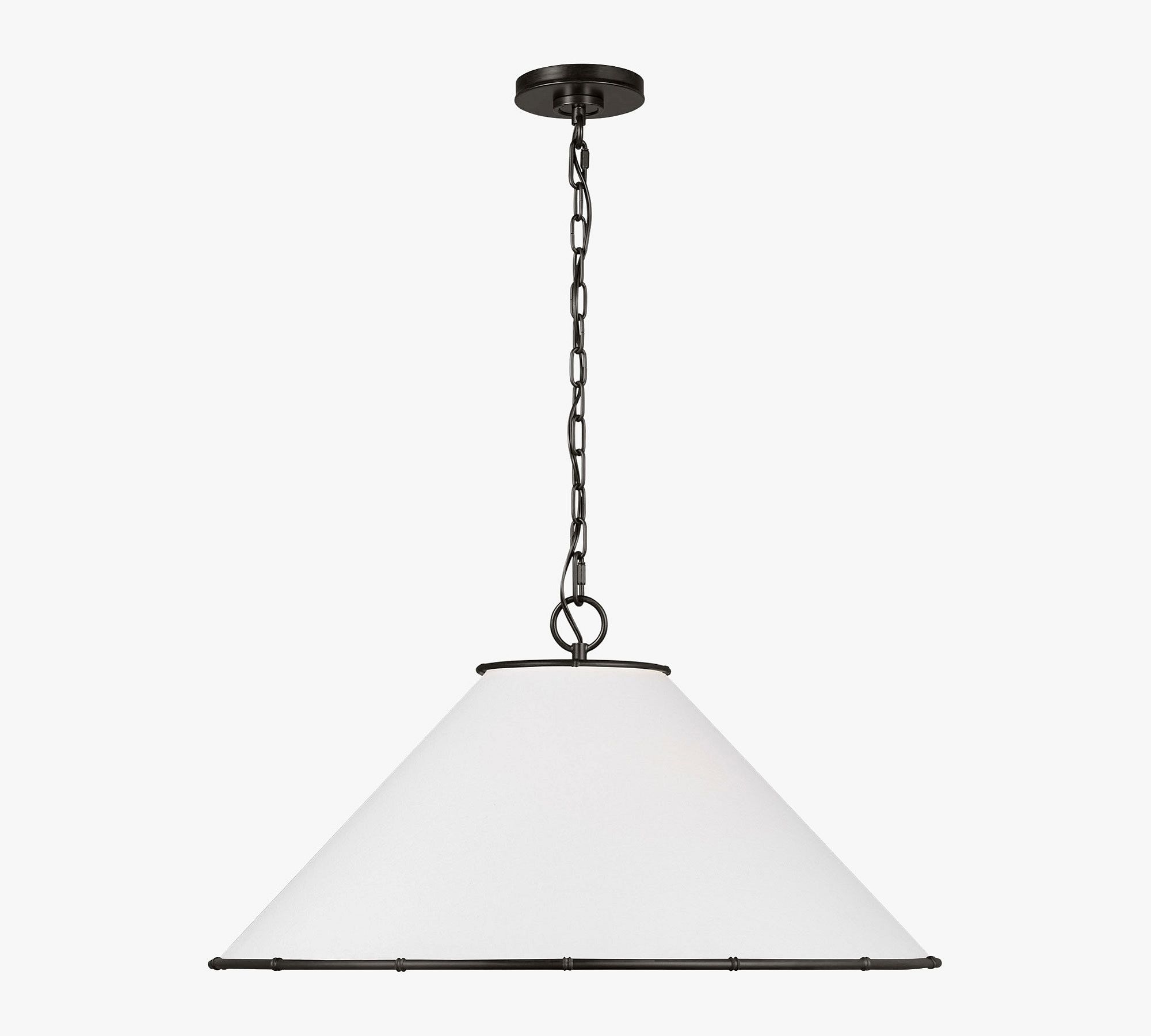 Aliana Metal Round Pendant (22" - 28")