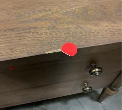 Open Box: Chris Loves Julia Modern Traditional Nightstand (28") - Light Roast