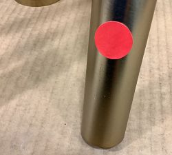 Open Box: Everson Double Curtain Rod, 96"-120"L,  (1.25" Diam.) -Brass