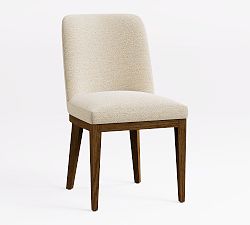 Open Box: Layton Upholstered Dining Chair - Performance Boucle Oatmeal, Vintage Amber